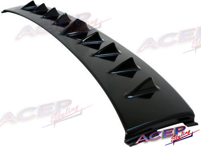 BLOX Racing Mitsubishi Evolution VIII IX Vortex Generator - ABS Black