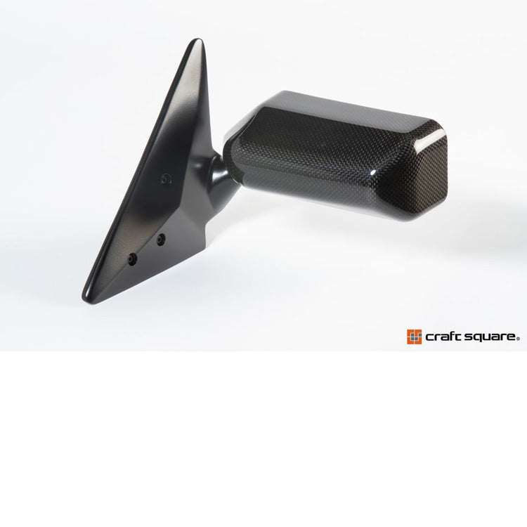 Craft Square TCA-F dry carbon side mirror for Nissan Skyline GT-R BNR34