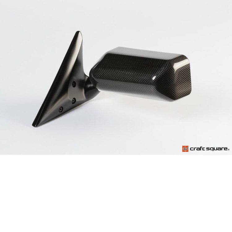 Craft Square TCA/RF dry carbon side mirror for Mazda RX-7 FD3S