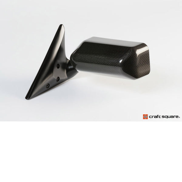 Craft Square TCA/RF dry carbon side mirror for Mazda RX-7 FD3S
