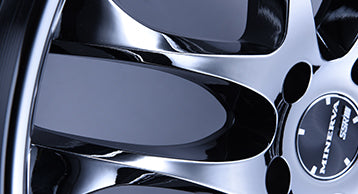 SSR Minerva 19X9.5 5x114.3 +25 Offset HP Super Black Coat Wheel *SPECIAL ORDER-NO CANCELLATIONS*