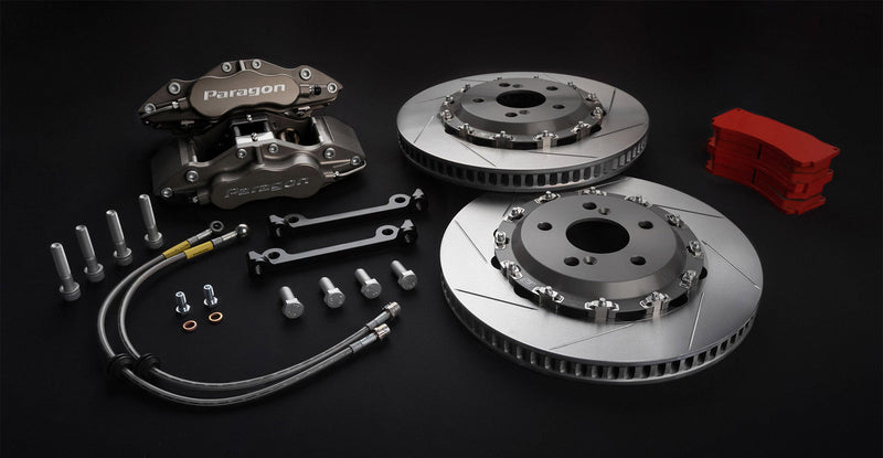 Brembo 2021+ Jeep Grand Cherokee Front GT BBK 6 Piston Cast 2pc 380mm Slotted Type-3 Rotors - Black