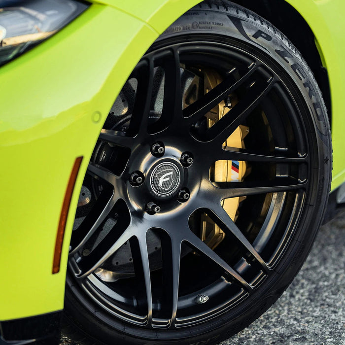 Vossen Forged 20x9.5 / ET-3 / 5x112 / 66.56 - Brushed Gloss Clear - BMW G8X M3/M4 Fitment - Front