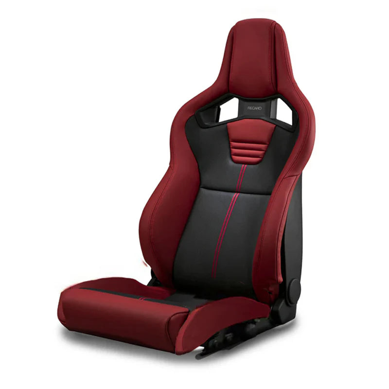RECARO Cross Sportster PWR CL Leather-Alcantara - Red - Black (Heated, Right - RH) (JP)