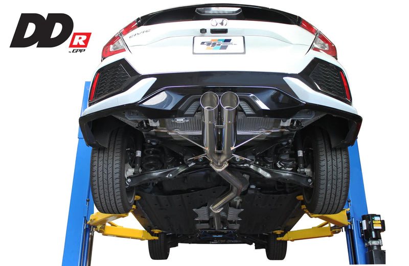 GReddy 2017+ Honda Civic Sport 5DR/Type-R DD-R Non-Resonated Exhaust