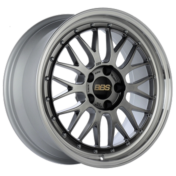 Wheel and Tire Pkg - 2x 20x9.5 2x 20x10.5 BBS LM Diamond Silver w/ Toyo R888R Tires