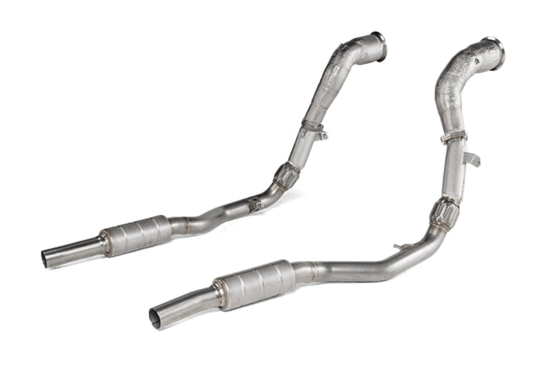 Akrapovic 2020+ Audi RS Q8 (4M) Link Pipe SS - Left