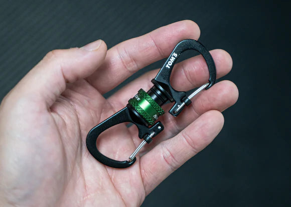 TOM'S Racing - NITEIZE x TOM'S Slidelock 360 Magnetic Locking Dual Carabiner