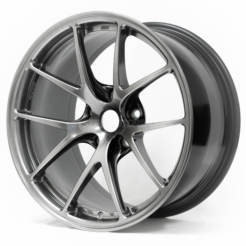BBS RI-A 18x8.5 5x112 ET38 Diamond Black Wheel -82mm PFS Required