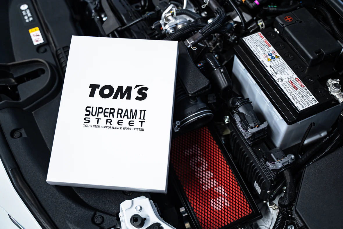 TOM'S Racing - Air Filter Super Ram II - 86 (17-20) / GR86, BRZ (21+) / C-HR(17+) / RAV4 (20+) / Camry (18+) / Corolla HB (19+) / ES300h / UX200 / NX350h/ NX450h