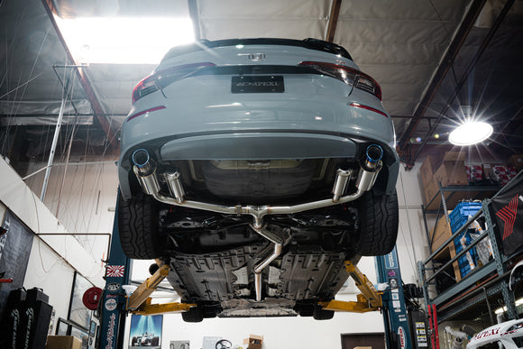 N1-X Evolution Extreme Catback Exhaust - 2022+ Honda Civic Si [FE1] / 2023+ Acura Integra [DE4]