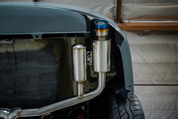 N1-X Evolution Extreme Catback Exhaust - 2022+ Honda Civic Si [FE1] / 2023+ Acura Integra [DE4]