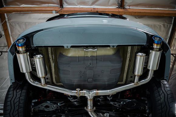 N1-X Evolution Extreme Catback Exhaust - 2022+ Honda Civic Si [FE1] / 2023+ Acura Integra [DE4]
