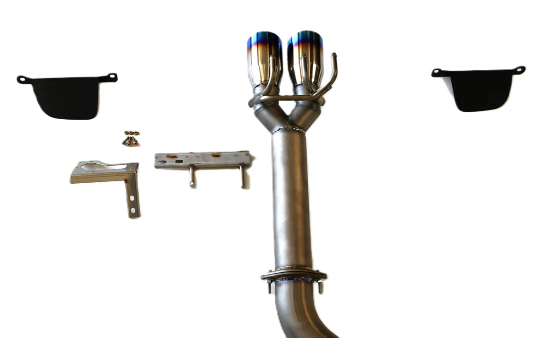 Invidia 22+ Toyota GR Corolla 80mm Full Titanium Race Exhaust