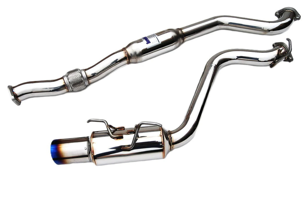 Invidia 08-09 WRX Sedan 76mm (101mm tip) REGULAR Titanium Tip Cat-back Exhaust