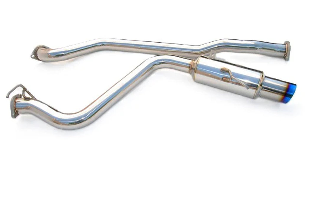 Invidia 08-09 WRX Sedan 76mm (101mm tip) RACING Titanium Tip Cat-back Exhaust