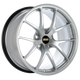 BBS RI-A 18x9 5x114.3 ET50 82mm PFS Required Silver Wheel