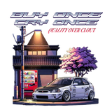 PMD JDM Legend “Buy Once Cry Once” Tee – Quality Over Clout Collection (black)
