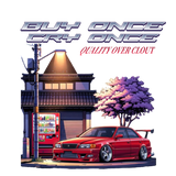 PMD JDM Legend “Buy Once Cry Once” Tee – Quality Over Clout Collection (black)
