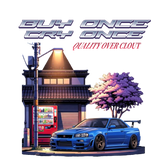 PMD JDM Legend “Buy Once Cry Once” Tee – Quality Over Clout Collection (black)