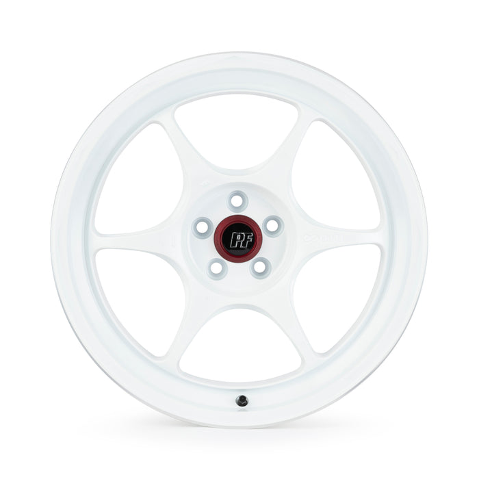 Enkei PF06- 15x8/ 4x100/ ET35/ 67 CB- White Machined *MOQ 40