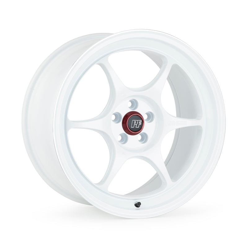 Enkei PF06 - 17x9.5 / 5x114.3 / 22 ET - White Machined