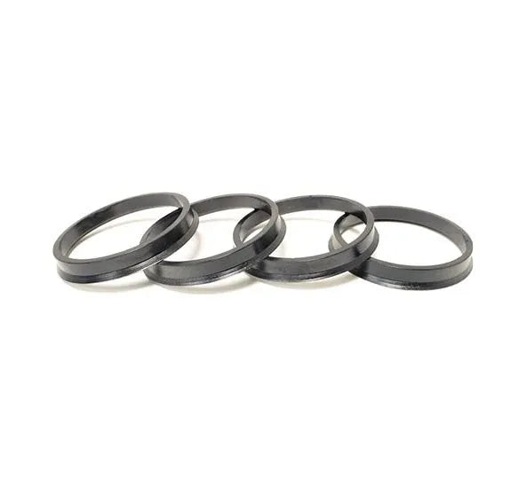 Enkei 73mm OD 64.10mm ID Plastic Hub Rings - 4 Pack