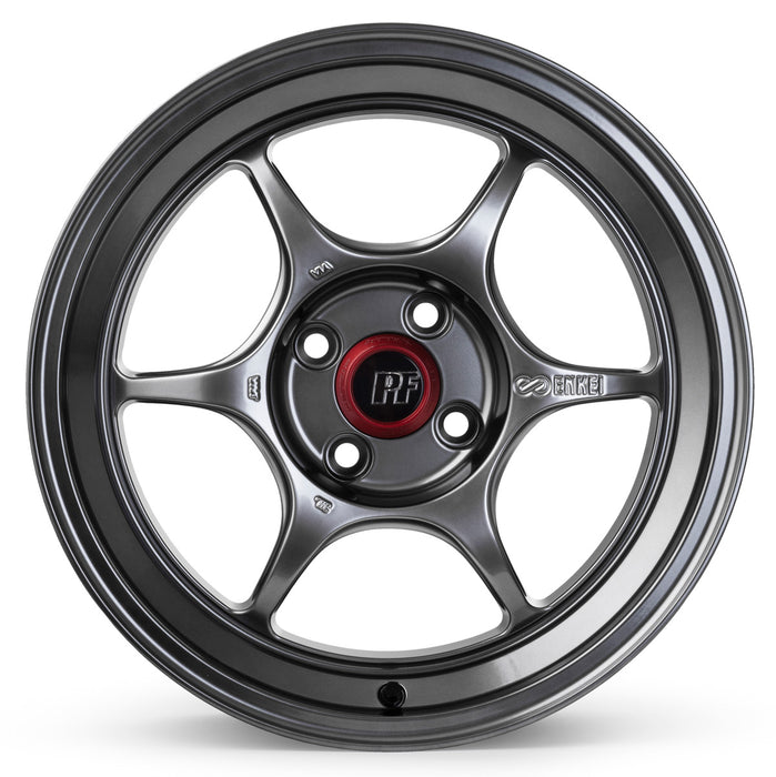 Enkei PF06 17x9in 5x100 BP 22mm Offset 75mm Bore - Hyper Silver Wheel