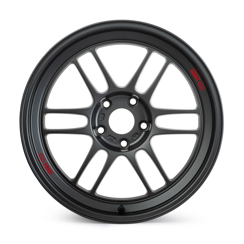 Enkei RPF1RS 18x10 5x114.3 6mm Offset 75mm Bore Matte Gunmetal Wheel