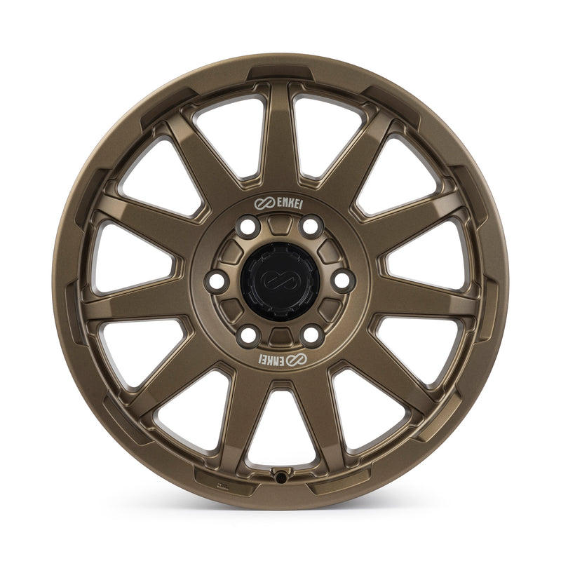 Enkei Trail-Cross 17x9in / 6x135 BP / 12mm Offset / 87.1mm Bore - Matte Bronze Wheel