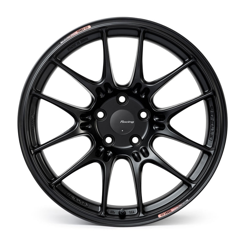 Enkei GTC02 17x7.5 4x100 35mm Offset 66.5mm Bore Black Wheel