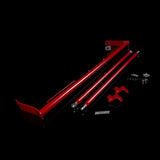 BRAUM 10-15 Chevy Camaro Harness Bar - Red Gloss