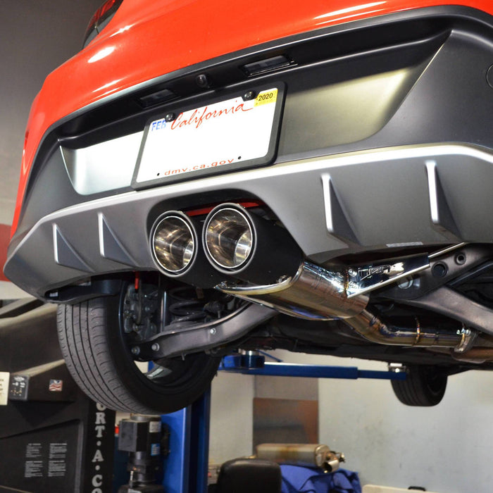 Remus 2013 Volkswagen GTI Mk VII Axle Back Exhaust w/Connection Tube/Diffusor/Polished Tail Pipe Set