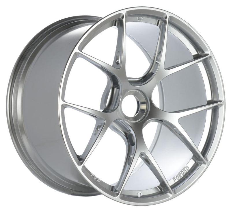 BBS FI-R 21x12.5 Center Lock ET48 CB84 Diamond Silver Wheel