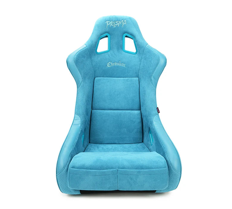 NRG FRP Bucket Seat (Medium) Prisma-Chromatic Dark Teal Vegan Suede w/ Chameleon Back