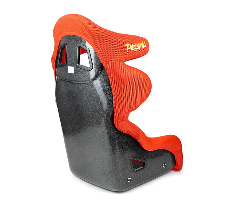 NRG PRISMA FIA HALO Competition Seat with Competition Fabric FIA Homologated - Red