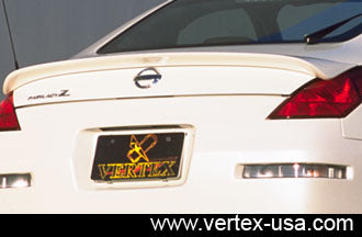 Vertex Rear Spoiler for 2003-2009 Nissan Z33 350Z Coupe