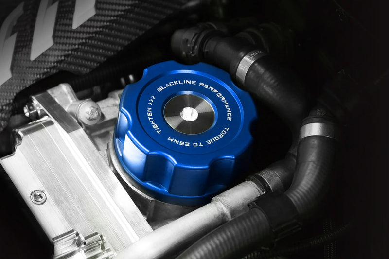 BMW F Series Blackline Performance Oil Filter Housing Cap