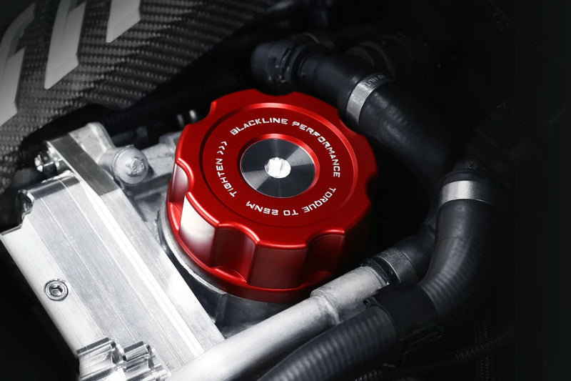 BMW F Series Blackline Performance Oil Filter Housing Cap