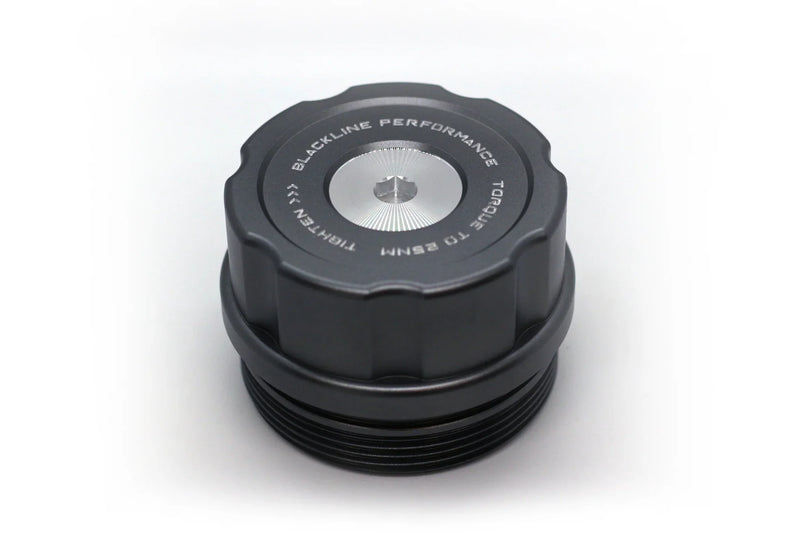 BMW F Series Blackline Performance Oil Filter Housing Cap