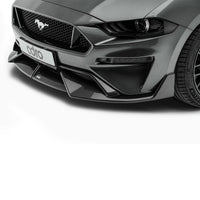 Ford Mustang Carbon Fiber Upper + Lower Lip Set