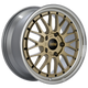 BBS LM 17x8.5 5x120 ET18 82mm PFS Required Gold Center Diamond Cut Lip Wheel