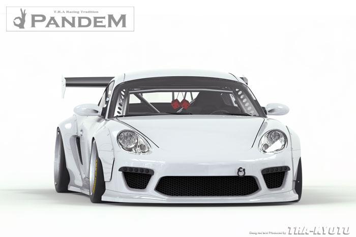 GReddy 09-12 Porsche Cayman Pandem Wide Body Front Bumper