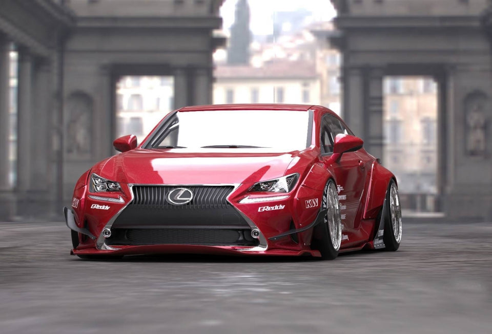 GReddy 15+ Lexus RC-F Rocket Bunny Front Lip