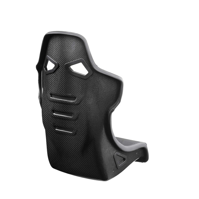 OMP RT Carbon Seat - Leather Black
