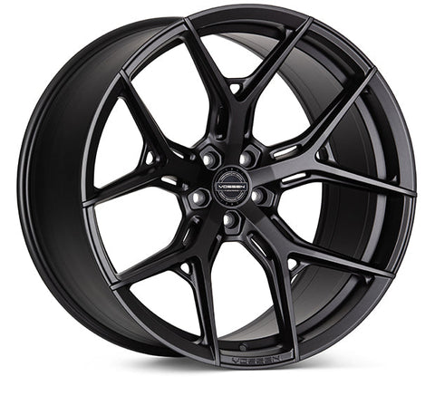 Vossen HF-9 24x10 - 5x120 - ET32 - Deep - 72.56 - Gloss Black Wheel