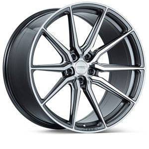 Vossen HF5 - 21x9.5in - 5x114.3 BP - ET 32 - DEEP - 64.1 - Gloss Black Wheel