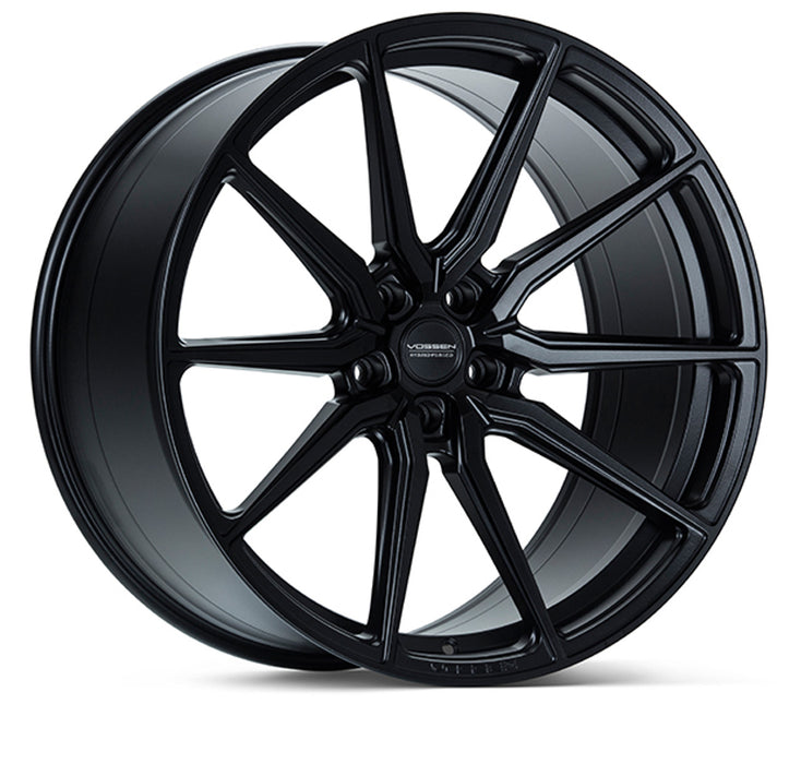 Vossen HF-9 24x10 - 5x130 - ET15 - Deep - 84.1 - Gloss Black Polished Wheel
