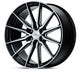 Vossen HF6-1 24x10 / 6x139.7 / ET35 / Deep / 95.1 CB - Gloss Black Wheel