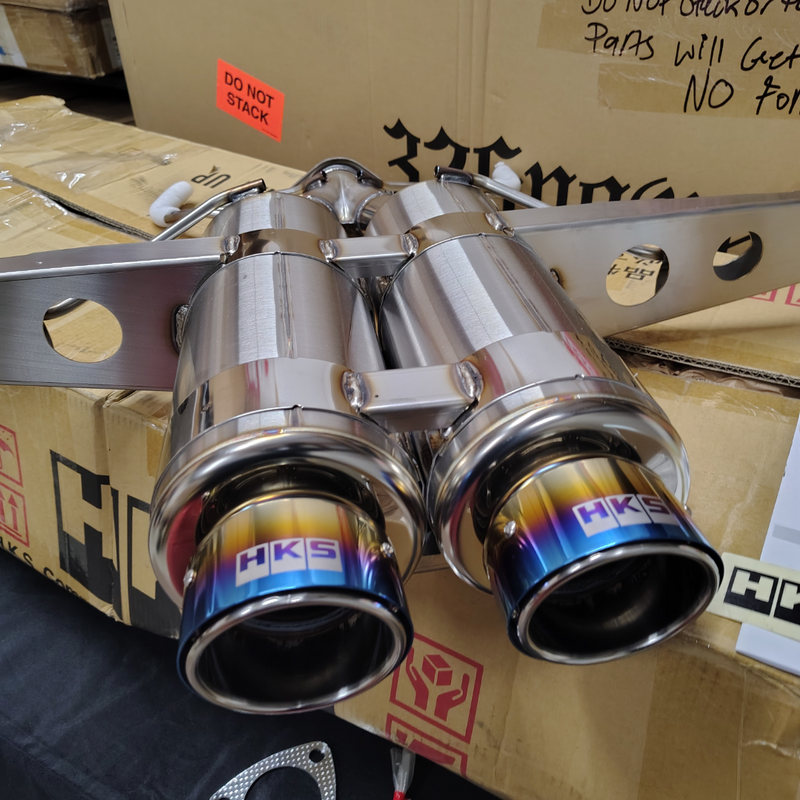 HKS Hi-Power SPEC-L2 Cat-Back Exhaust 2017–2021 Honda Civic Type R FK8 – Open Box